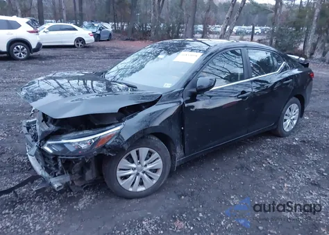 2024 Nissan Sentra S Xtronic Cvt z USA, uszkodzony, nr VIN 3N1AB8BV0RY206124